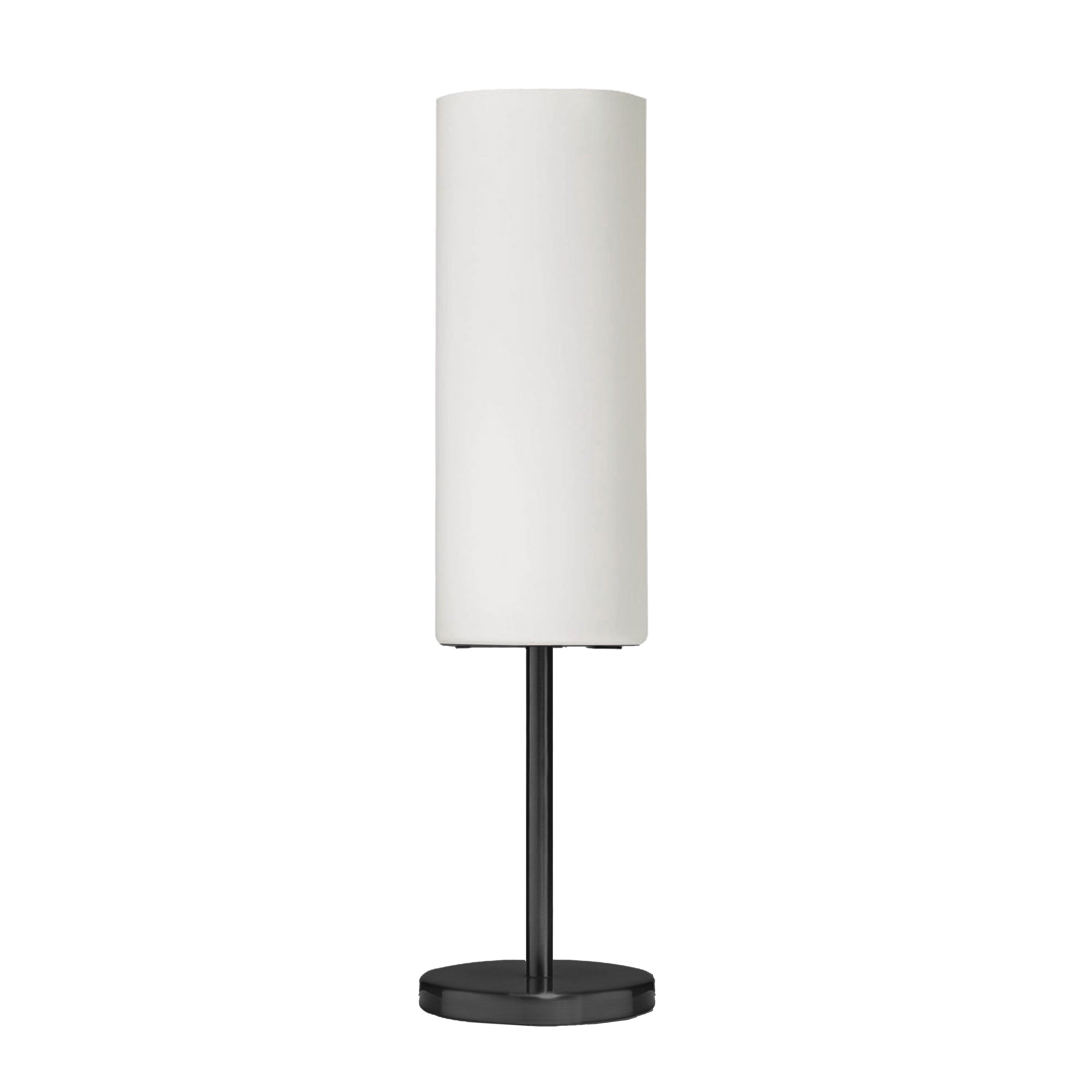 Stylish, with a no-nonsense modern profile, Paza lighting has a versatile appeal that will work with many décor schemes. It offers an unobtrusive silhouette that will enhance the furnishings around it. A straight metal frame comes in a choice of finishes that contrast with the white cylindrical glass housing. It's a simple look that creates skin-friendly light with understated flair in both table and ceiling mounted configurations. With its modest footprint, it's suitable for kitchens and hallways of all sizes, or as an accent lamp in any room.