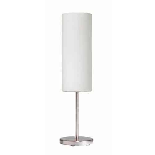 Table Lamp, White Frosted Glass