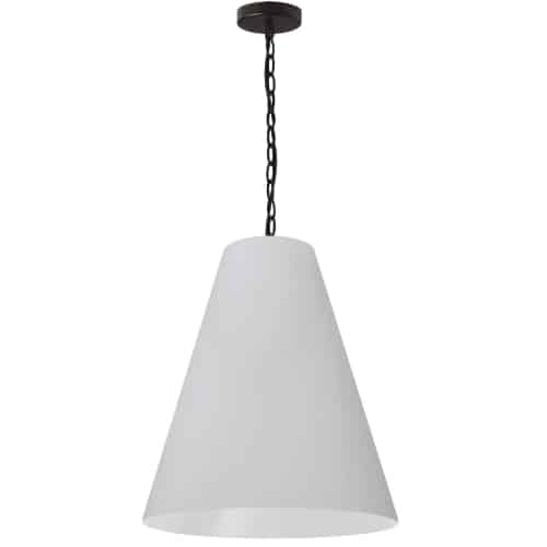 A chic silhouette gives the Anaya family of lighting a decidedly fashionable appeal. The elongated and tapered shape that dominates the design creates an elegant note of luxury. The stylish tapered drum shade covers a metal frame, and hangs from a chain drop. The fabric shade and metal base come in a variety of colorways, including monochromatic options, as well as those with contrasting colors on the inner and outer shade. Like the perfect accessory to an outfit, Anaya lighting adds a pop of designer style that blends easily into modern, contemporary or transitional furnishings.