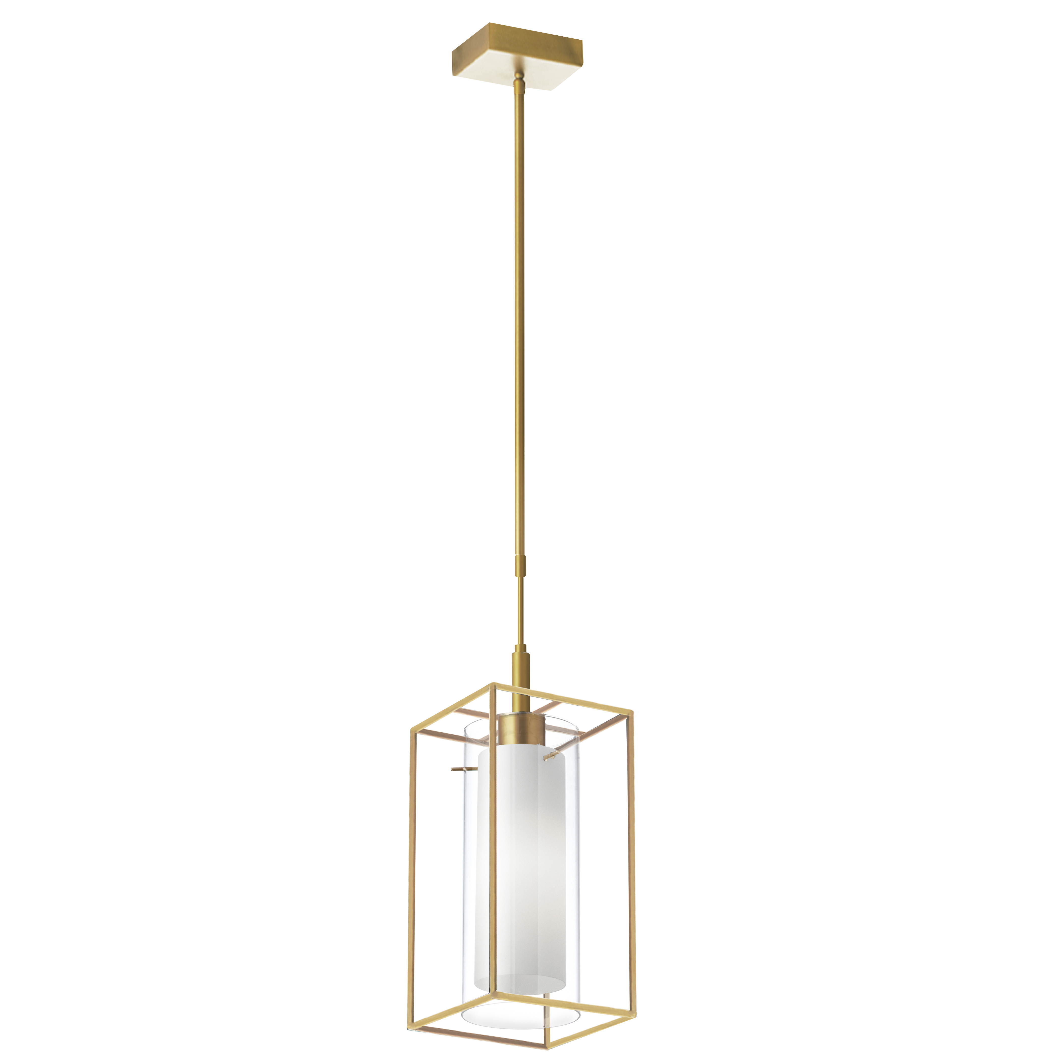 Straight and curved lines provide an eye-catching contrast in the Cubo family of lighting. If style is all in the details, Crawford lighting jumps ahead of the crowd. A rectangular metal base drops from a straight rod, crafted in an open design with a grid on the top side to accommodate the light housing. Inside, a glass cylinder holds the light. Available in a variety of finishes, it will draw attention to the furnishings in a kitchen or dining room, and add a touch of luxury to your foyer.