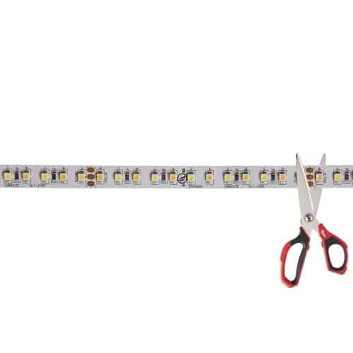 Order Custom Length, Color Adjustable LED Tape in multiples of 3.94". Requires 24V-DC Driver, size of driver depends on length of tape