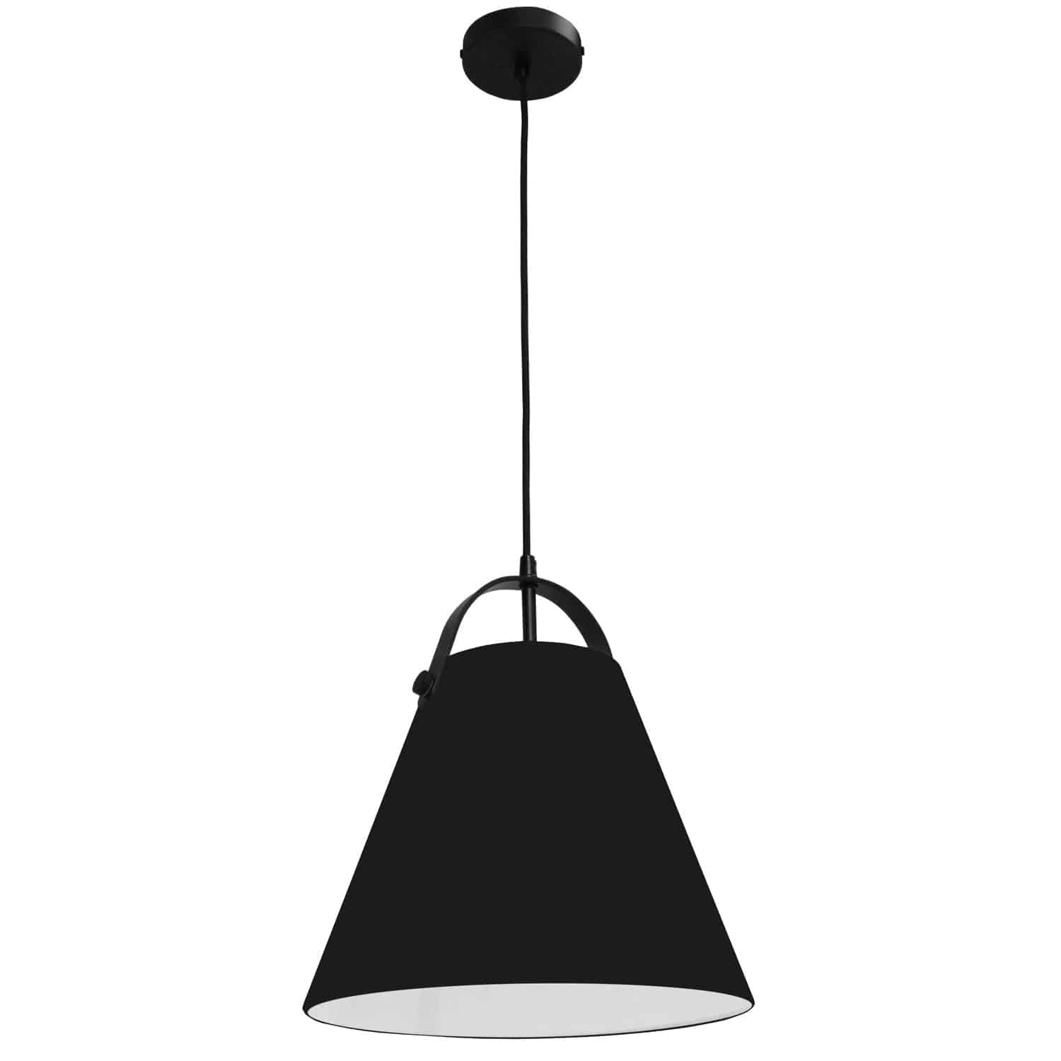 The Emperor family of lighting makes a clear statement about your sense of style. Its tapered silhouette creates a versatile look that can work with any contemporary furnishings. The metal frame drops to a bell style fabric shade. The two basic elements are joined by a curved metal design element on the top side of the shade that draws the eye, and gives Emperor lighting its distinctive profile. Emperor lighting will enhance your décor in a stylish kitchen or dining room, or a main hallway in your home.