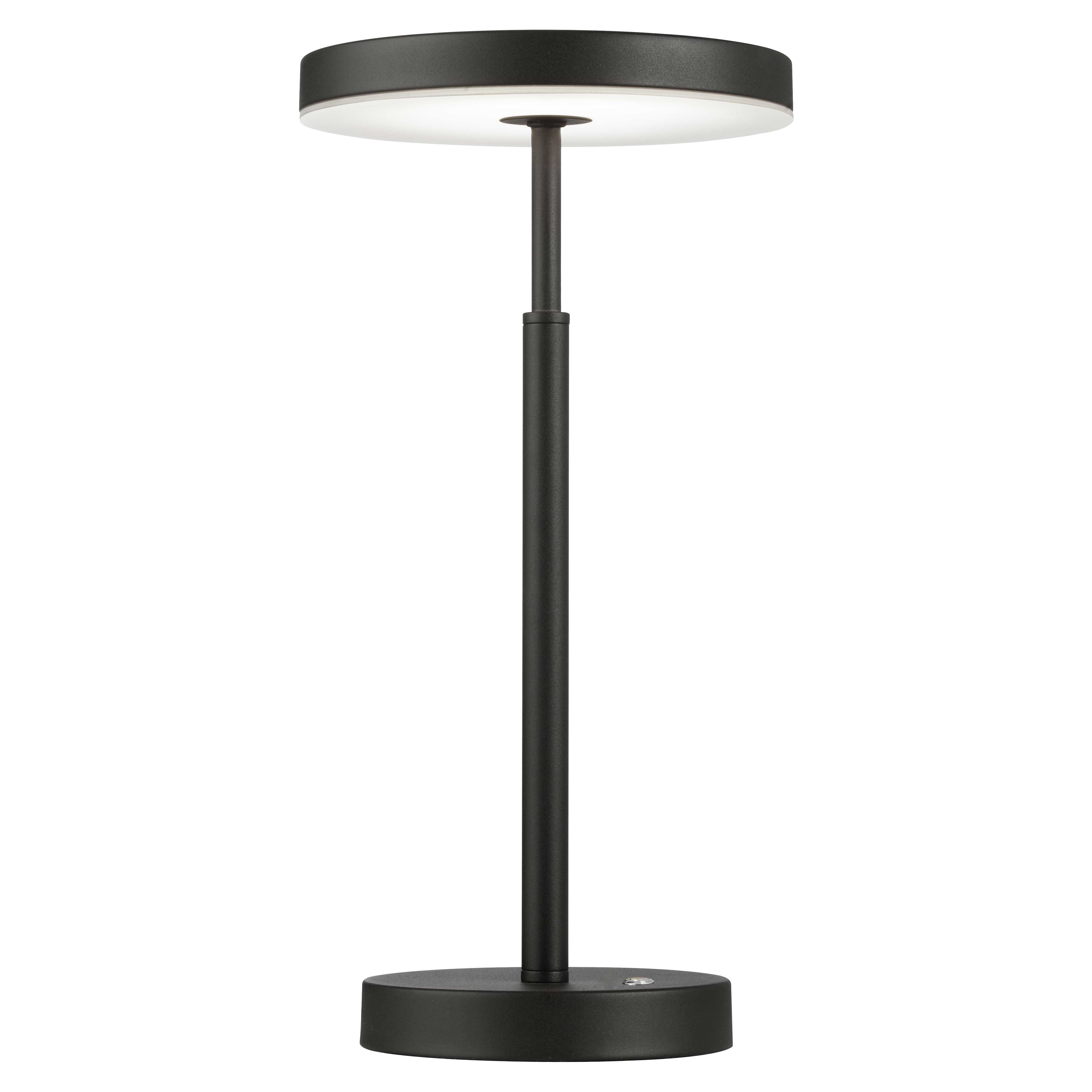 10W Table Lamp, SB w/ WH Acrylic Diff 