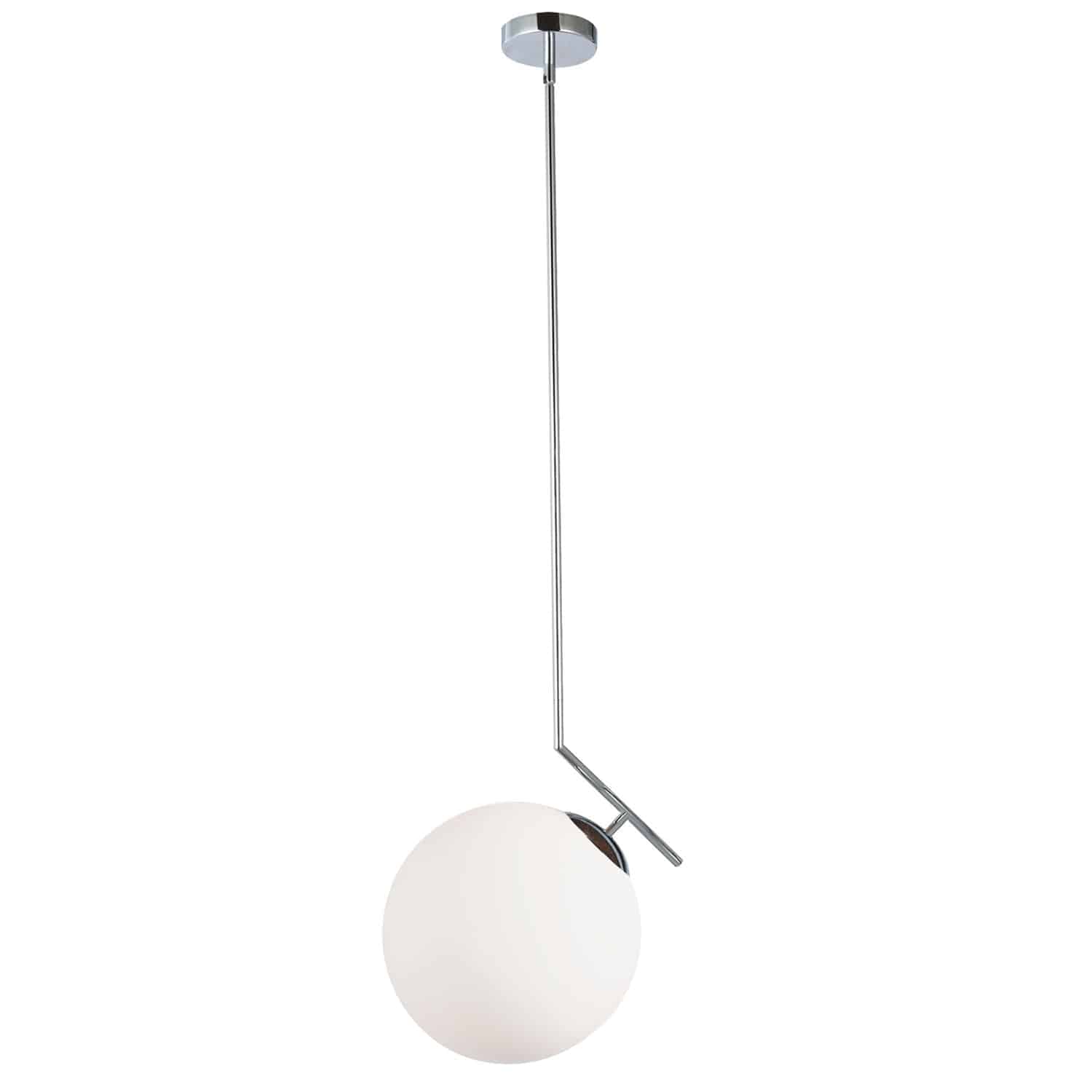 Inspired by the beauty of celestial shapes, the Orion family of lighting contrasts linear elements with glass globes for a space age sense of style. The design comes in a variety of configurations, including straight drops as well as horizontal options. The metal frame in your choice of finish features elegant straight lines in a geometric pattern. The glass globe lights are set inside the design in a variety of eye-catching configurations, according to the format. Orion lighting adds a thoroughly contemporary element of style to your living or dining rooms, or a chic bedroom.