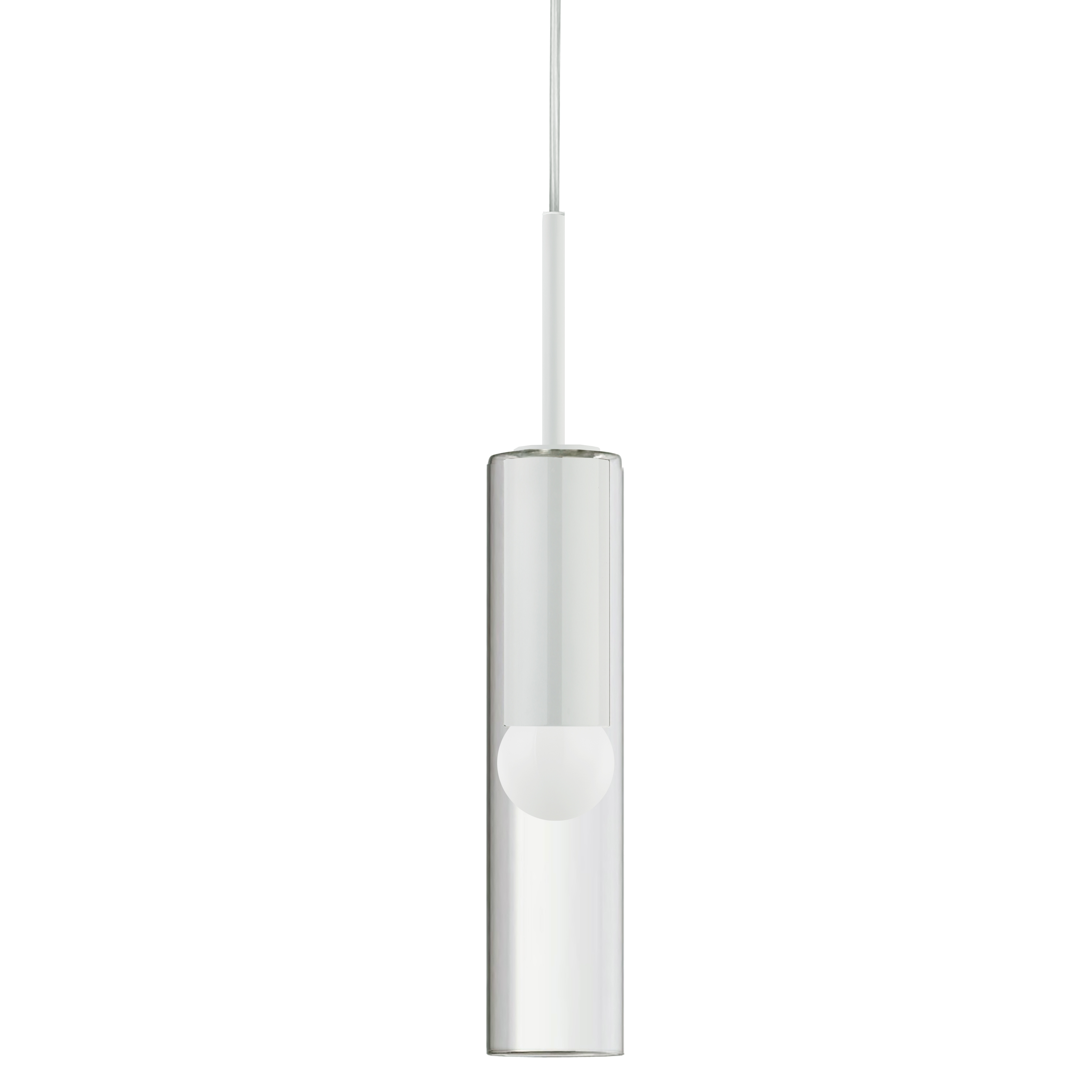 In a sophisticated mode, the Palmer family of lighting draws attention within a modest footprint that will fit in any size room. The elegant drop design spotlights the subtleties of geometric detail. The metal frame is contained within a clear glass cylindrical housing in a beautifully smooth and seamless construction. It's a look that makes a statement without shouting over everything else in the room. Modern Palmer lighting will add a note of sophistication to kitchens, hallways and dinettes or bar areas.