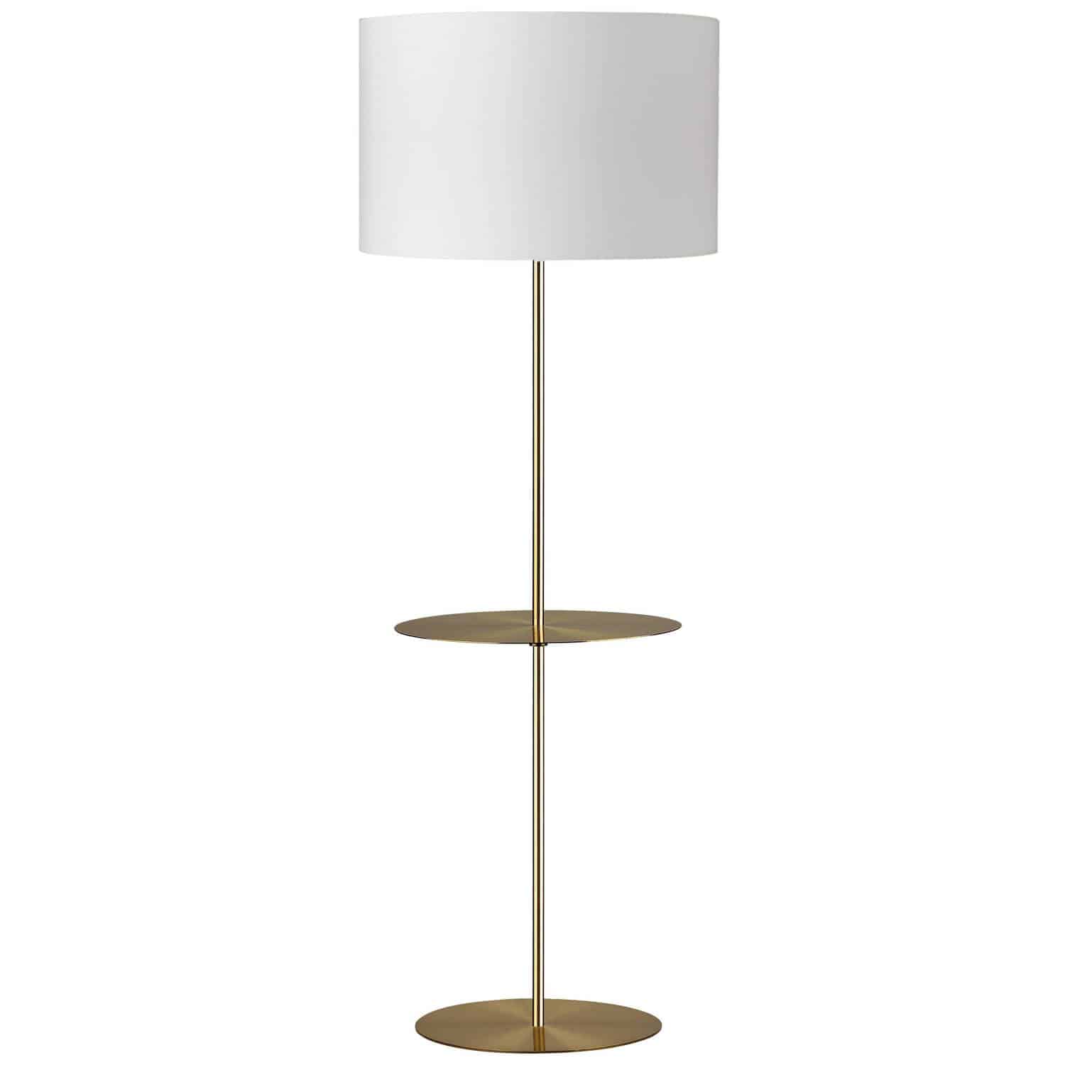 Incorporating a small table within its chic design, the Tablero family of lighting is ideal for spaces where you entertain. It's a functional construction delivered with artistic panache. The metal base holds an elegantly thin rod and a classic fabric shade. The hardback shade is available in either a round or square drum shape which will echo the base of the lamp. With its combination of traditional and modern forms, Tablero lighting will add a note of luxurious transitional style to a bedroom, living room or foyer.