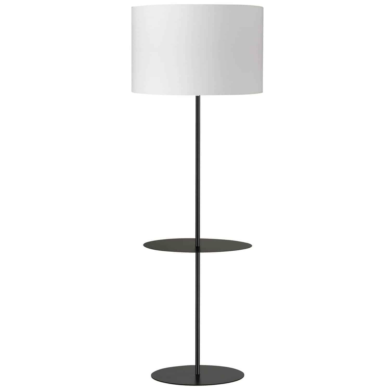 Incorporating a small table within its chic design, the Tablero family of lighting is ideal for spaces where you entertain. It's a functional construction delivered with artistic panache. The metal base holds an elegantly thin rod and a classic fabric shade. The hardback shade is available in either a round or square drum shape which will echo the base of the lamp. With its combination of traditional and modern forms, Tablero lighting will add a note of luxurious transitional style to a bedroom, living room or foyer.