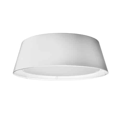 The TDLED family of lighting has a sleek profile, with stylish color options that add a pop of luxury to your home. The design features an integrated LED light. LED fixtures produce light at up to 90 percent better efficiency than incandescent lighting. Available as a flush mounted or pendant configuration, the metal frame holds a gently tapered fabric drum shade. With color options from neutral to vibrant, it's the perfect way to add a fashionable note to a room. It's streamlined look, with a classic shape that makes it a versatile piece that will enhance your modern décor.