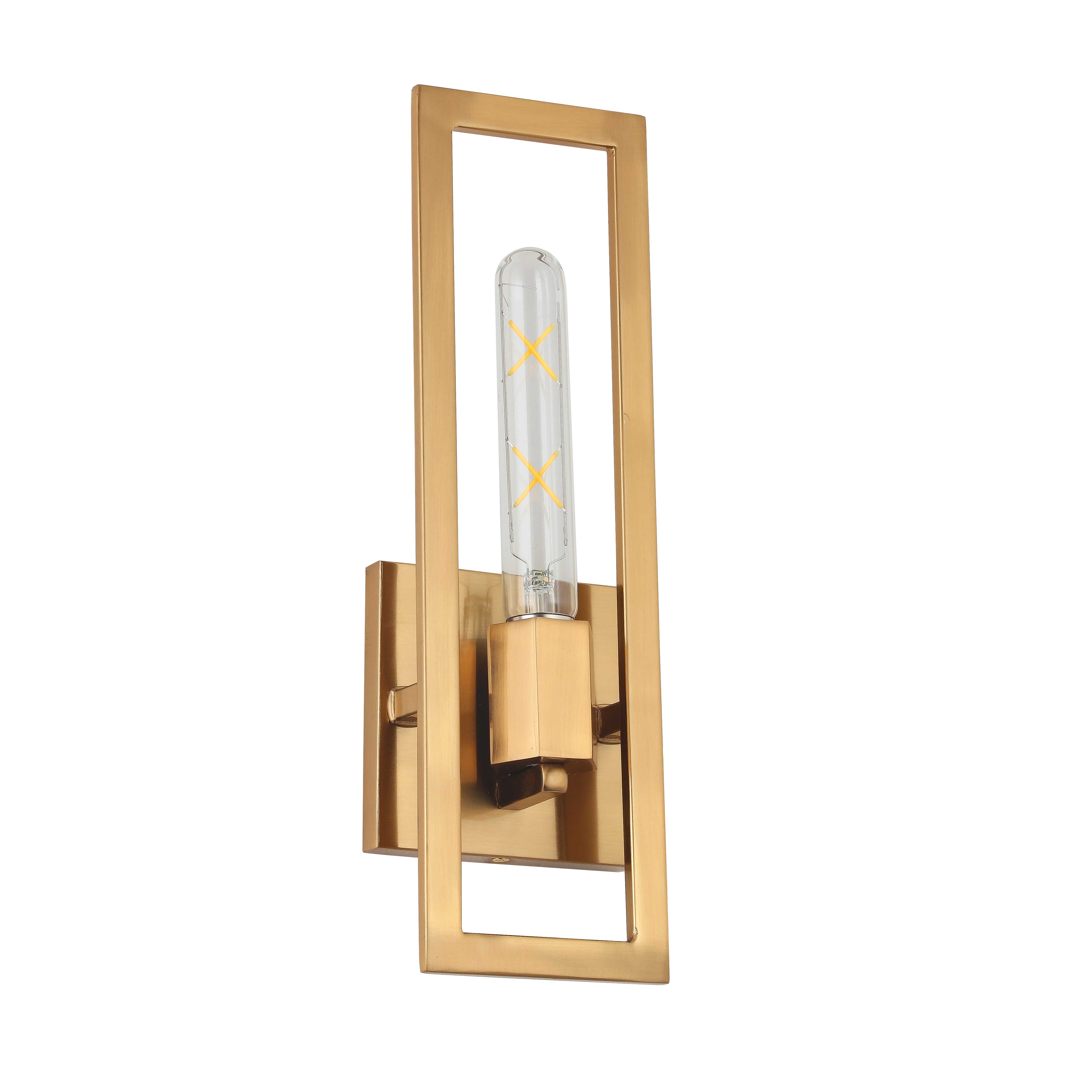 1LT Incandescent Wall Sconce, AGB